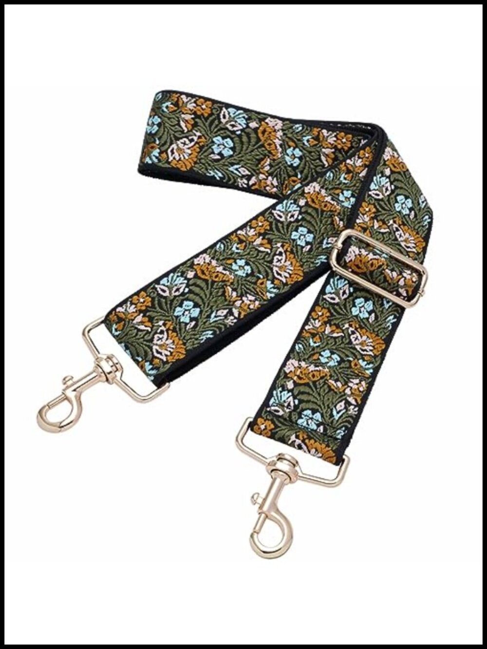 2" Wide Purse Strap, Adjustable Replacement, Multi-pattern, Crossbody Handbag